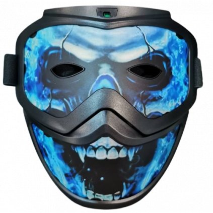 Halloween Mask LED Light Up Masks Voice Activated Zubzero 1 removebg preview