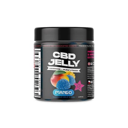 CBD Jelly 25 mg - želé mango