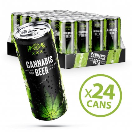 Cannabis Sativa Flavoured Beer (500ml) 24pcs