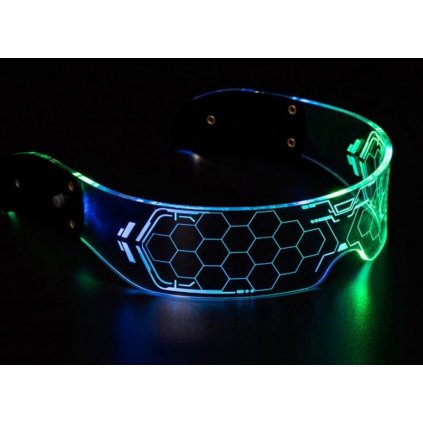 high tech led glasses futuristic1