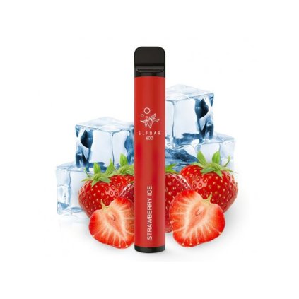 Elf Bar ZERO 600 - Strawberry Ice 0%