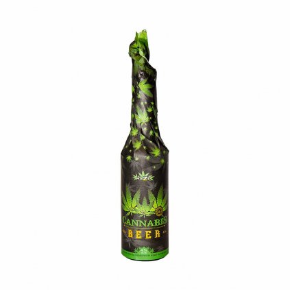 Cannabis Beer (330ml) – Hand Wrapped Black 24ks