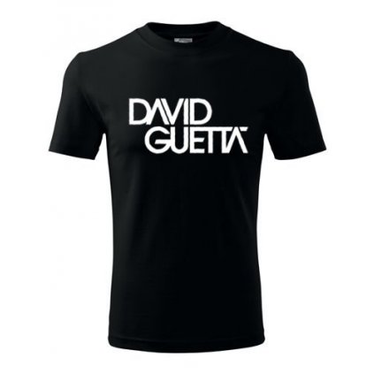 DJ Tričko David Guetta - (Barva černá, Velikost XXL)