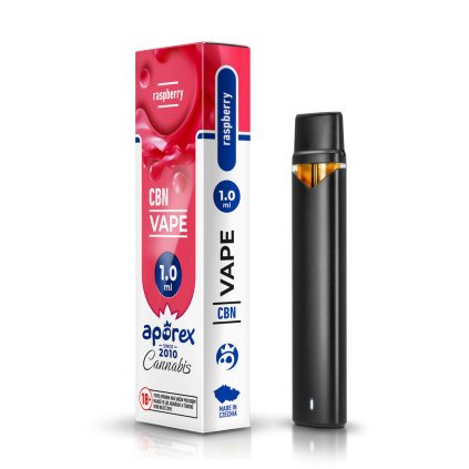 Aporex VAPE V1 CBN box raspberry