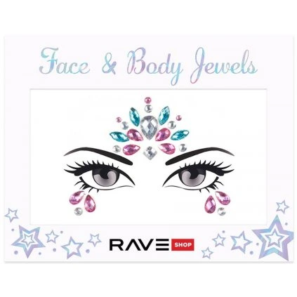 Samolepiace kamienky na tvár 5.0 | Multicolor