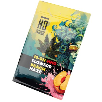 Heavens Haze 10-OH-HHC Flowers Peach Haze 1g