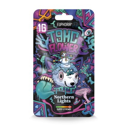 19l Euphoria T9HC Flower doypack Northern Lights 1g 85x150 A 01 PACKSHOT.213439910.1728459913