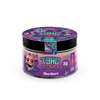 uty Euphoria T9HC Flower doza Sherbert 3g A 01 PACKSHOT