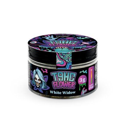 w2t Euphoria T9HC Flower doza White Widow 3g A 01 PACKSHOT