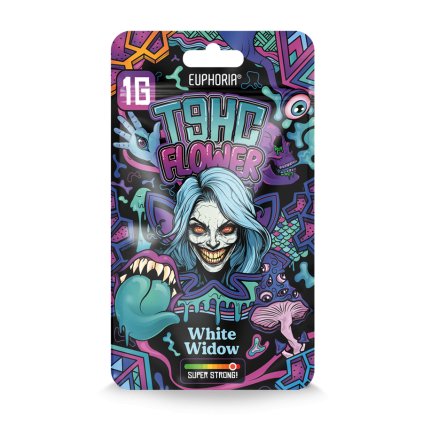 1cx Euphoria T9HC Flower doypack White Widow 1g 85x150 A 01 PACKSHOT