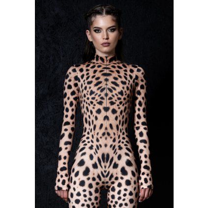 cheetah costume close view