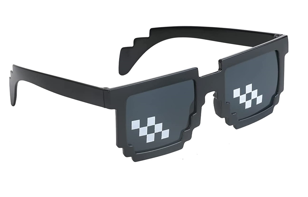 RAVEON Brýle PIXEL BIT | Thug Life 2