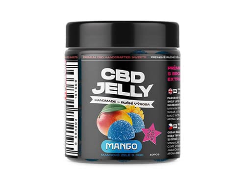 Czech CBD CBD Jelly 25 mg - želé mango