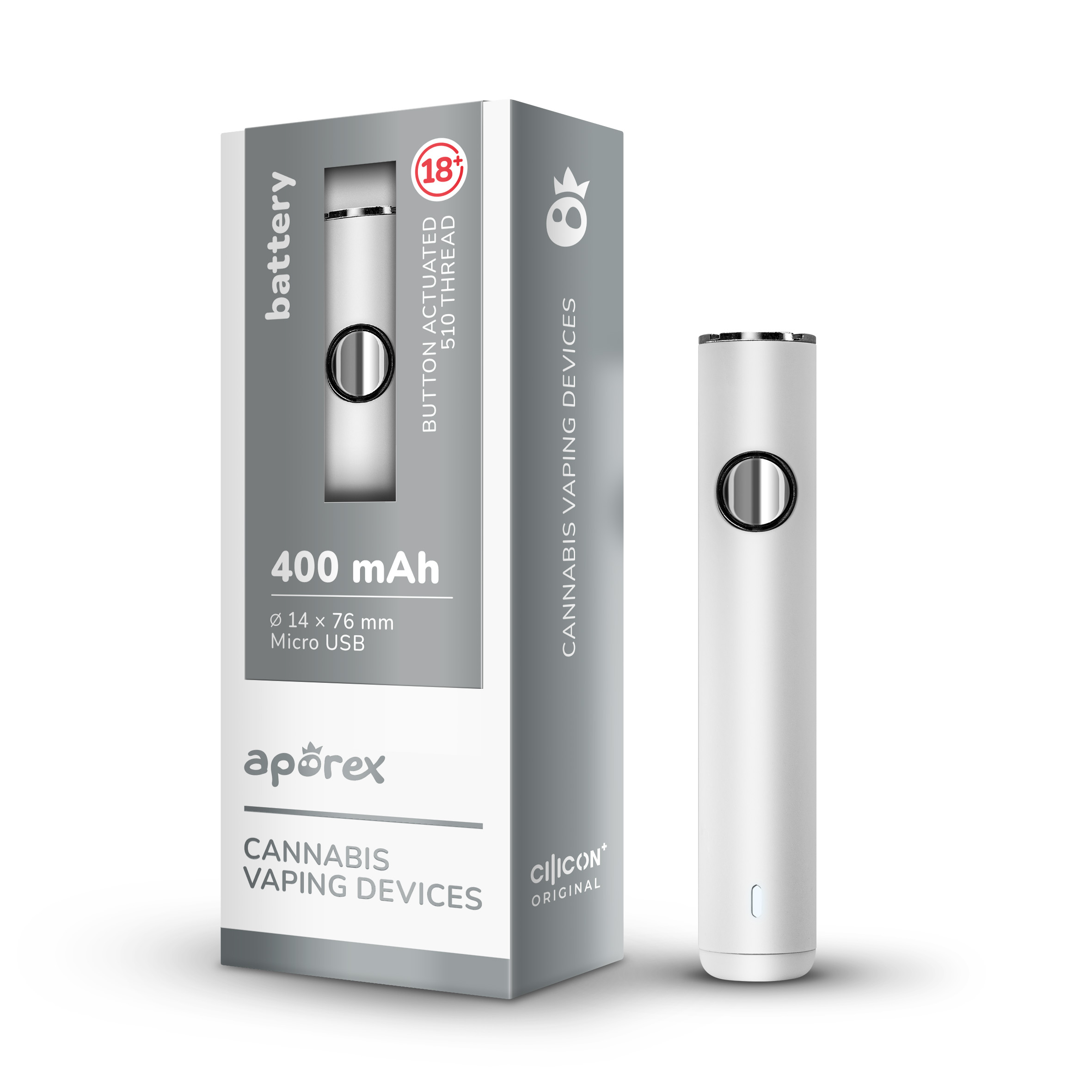 Aporex Nabíjecí Vape baterie