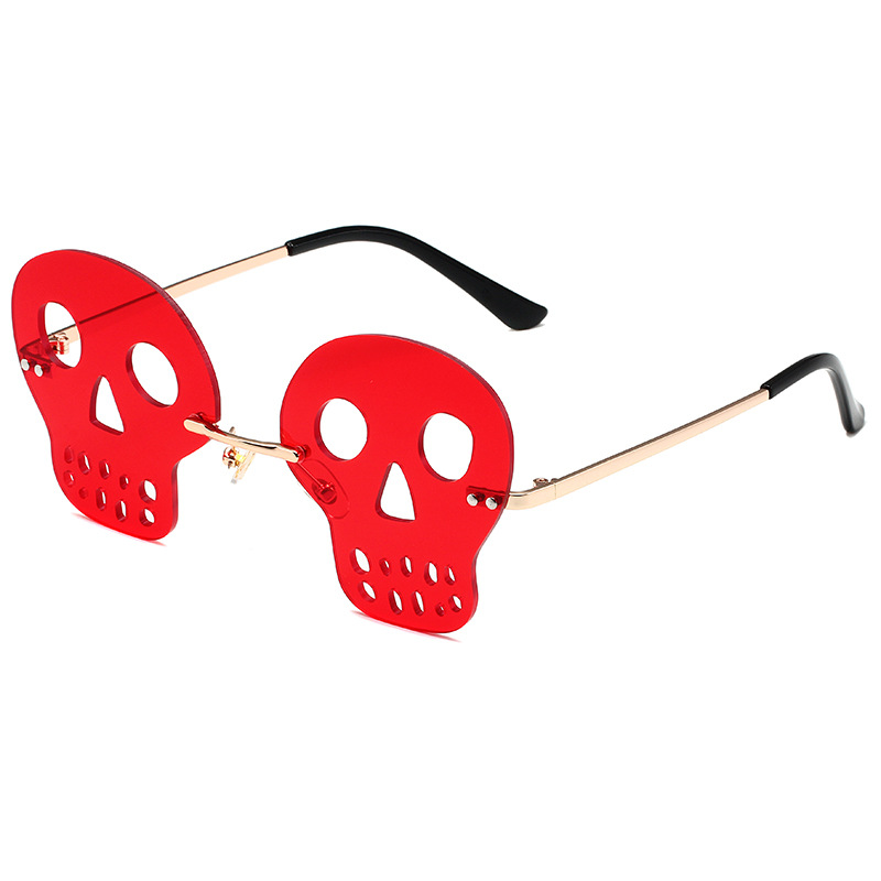 Levně RAVEON Brýle Skull | Červená