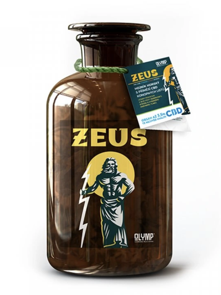 Levně Czech CBD Konopná bylinná směs CBD 50g | Zeus Exclusive