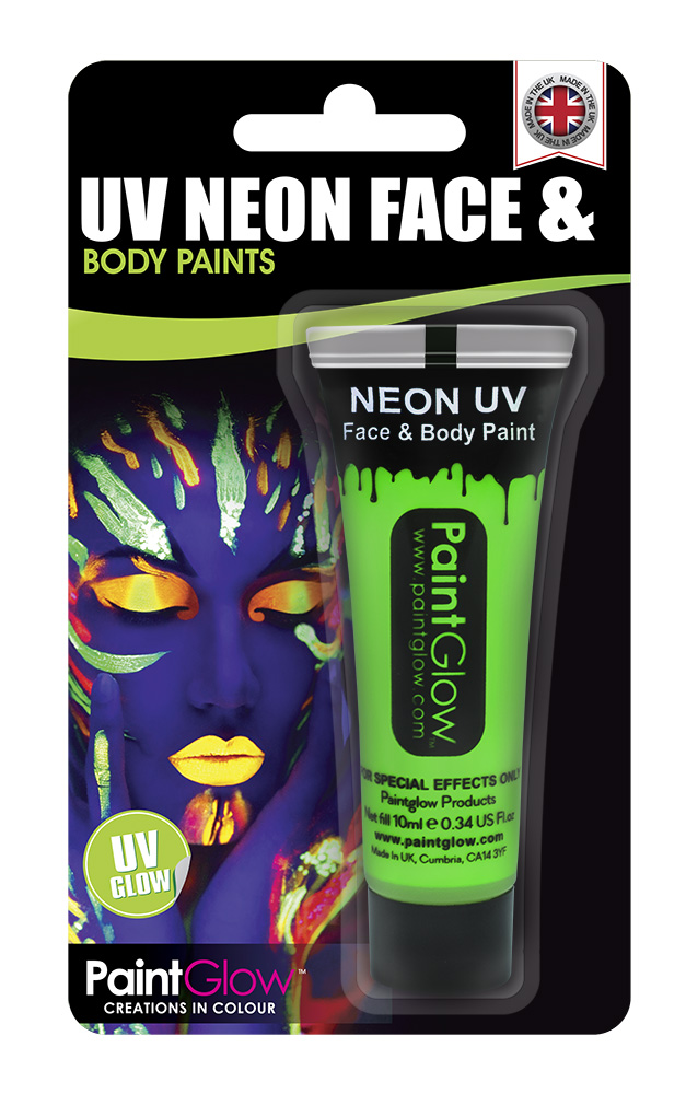 Levně PaintGlow UV tělová barva | Zelená
