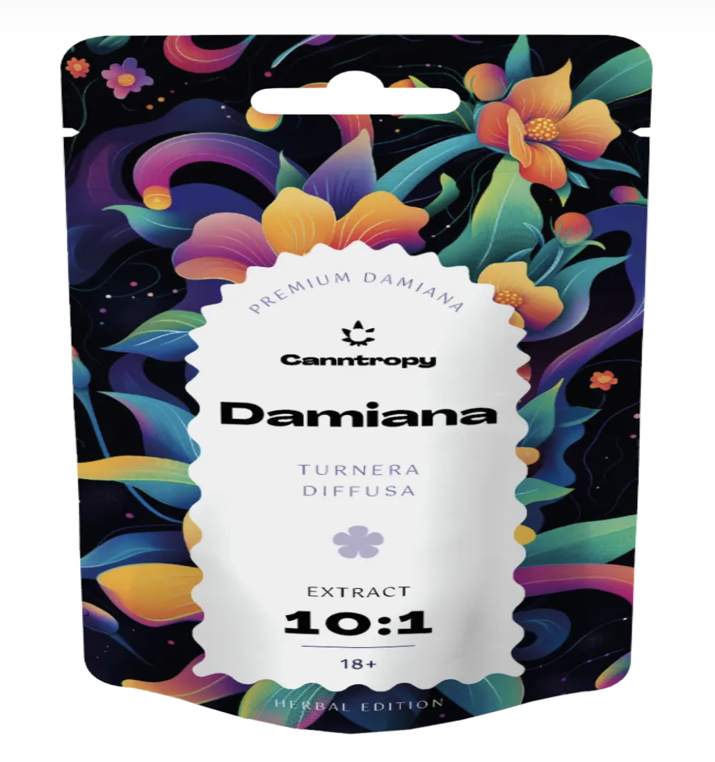 Levně Canntropy Extrakt z damiány (Turnera diffusa) 10:1 | 25g