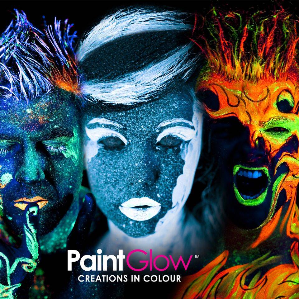 Levně PaintGlow UV tělová barva | Oranžová
