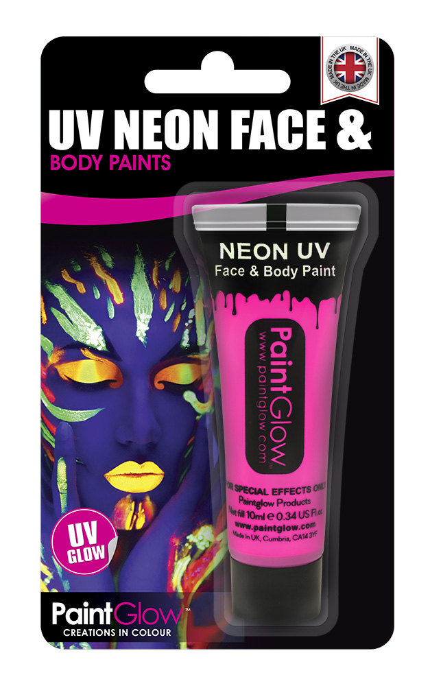 Levně PaintGlow UV tělová barva | Růžová
