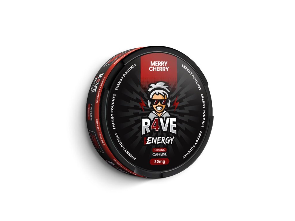Levně R4VE ENERGY MERRY CHERRY 80 MG