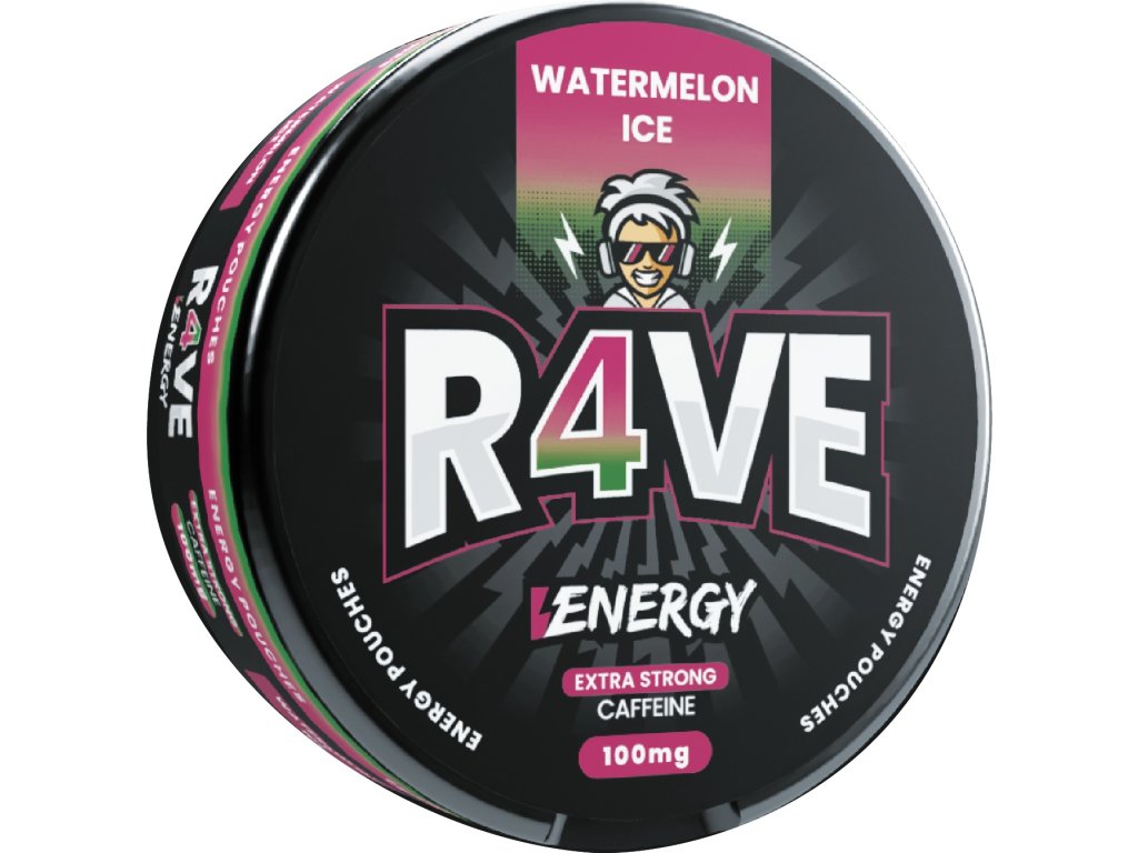 Levně R4VE ENERGY WATERMELON ICE 100 MG