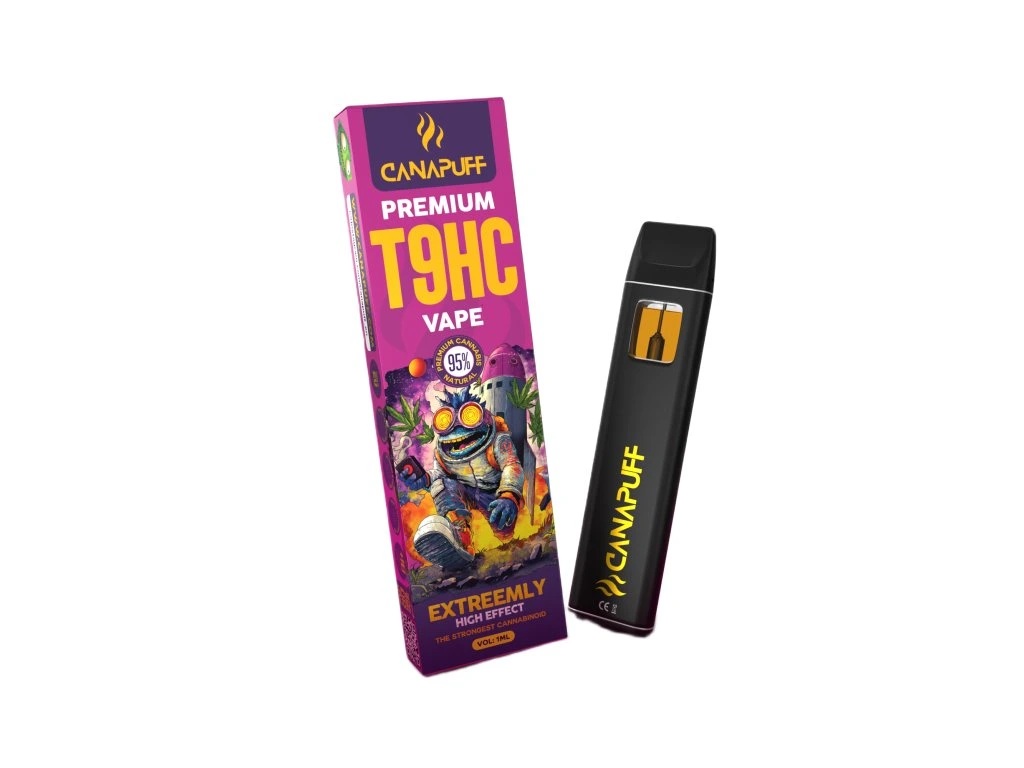 Levně Cannapuff T9HC Canapuff Vape Extreemly 95% 1ml