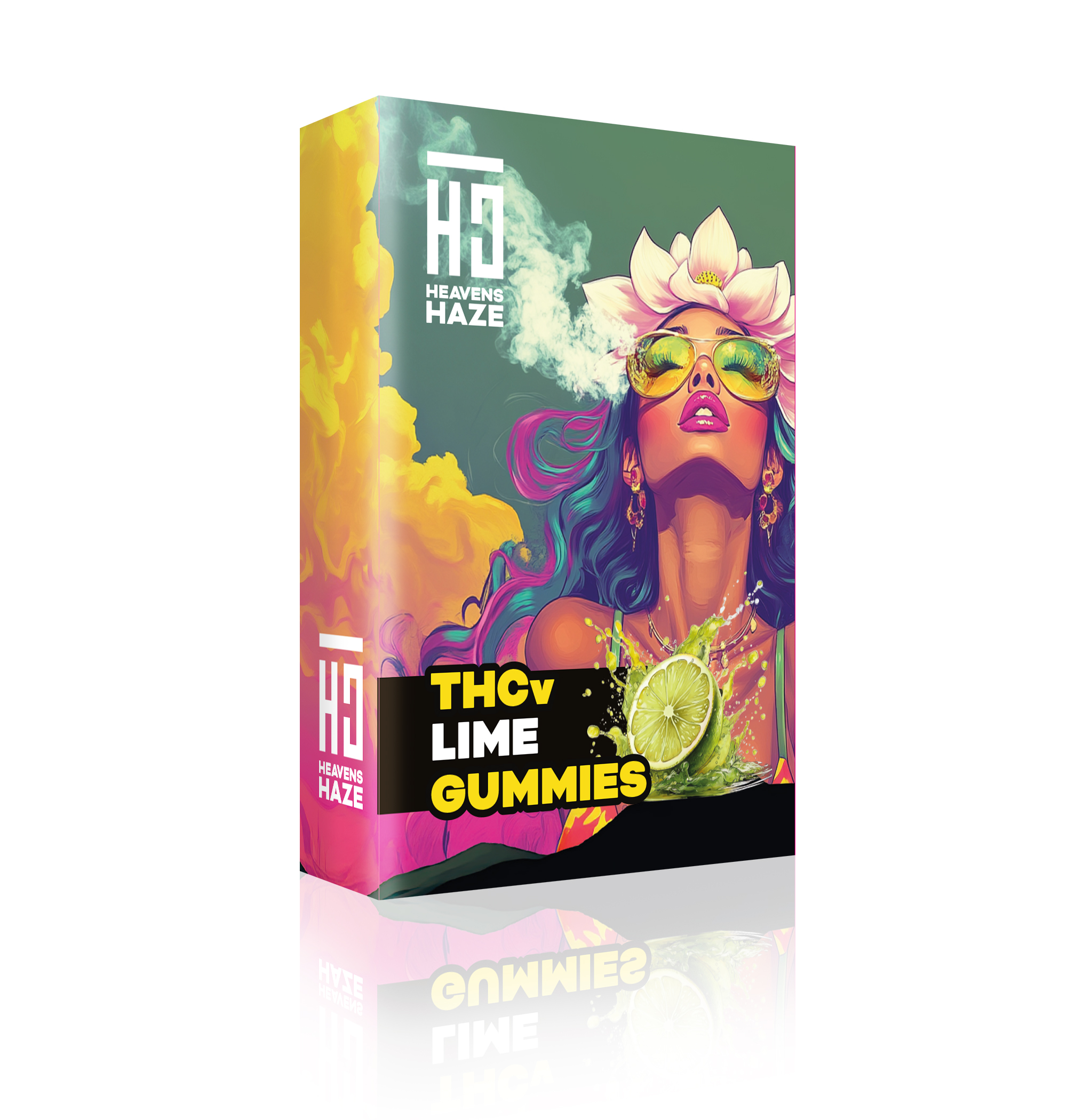 Heavens Haze THCv Gummies Lime 5pcs