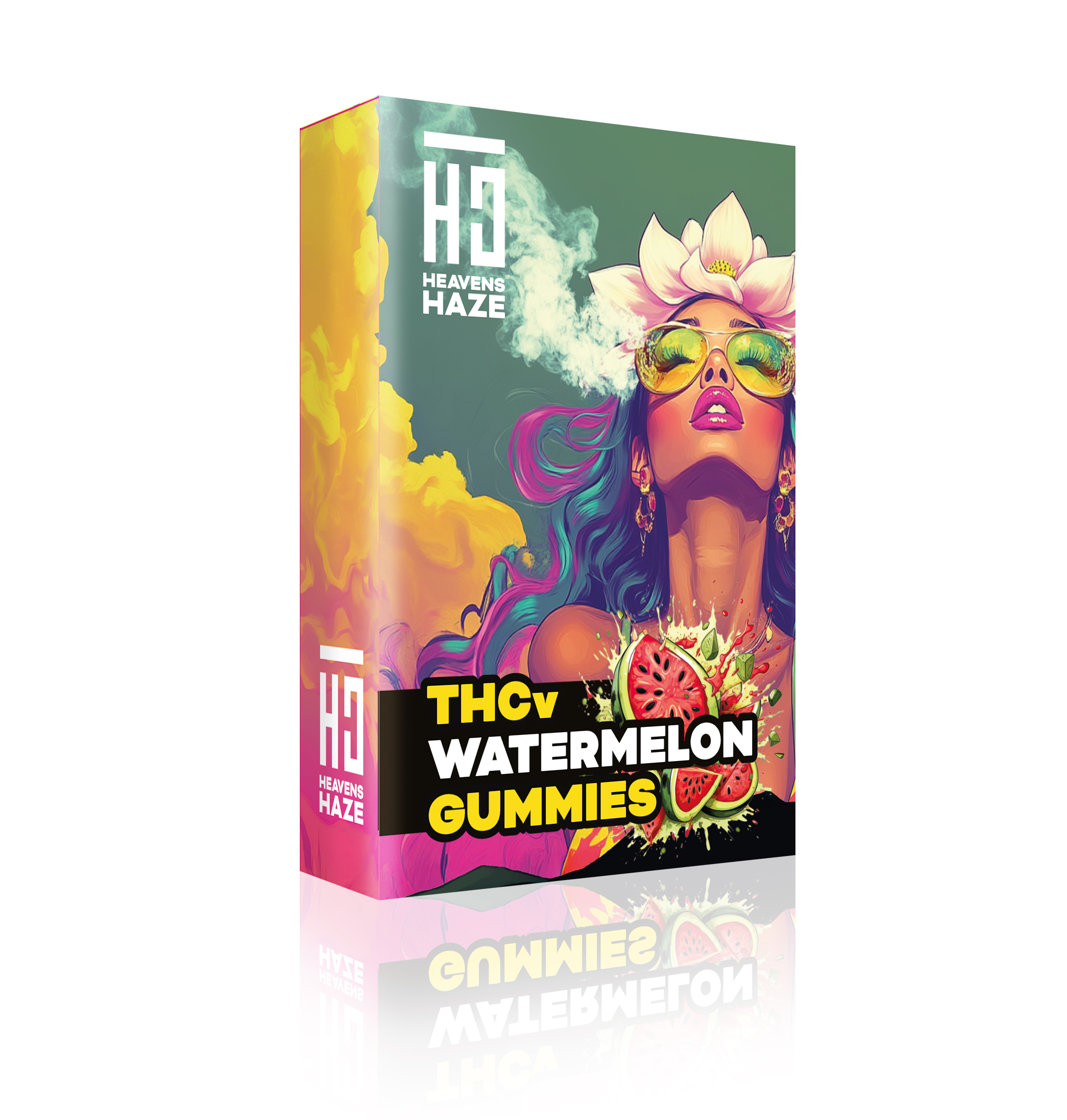 Heavens Haze THCv Gummies Watermelon 5pcs