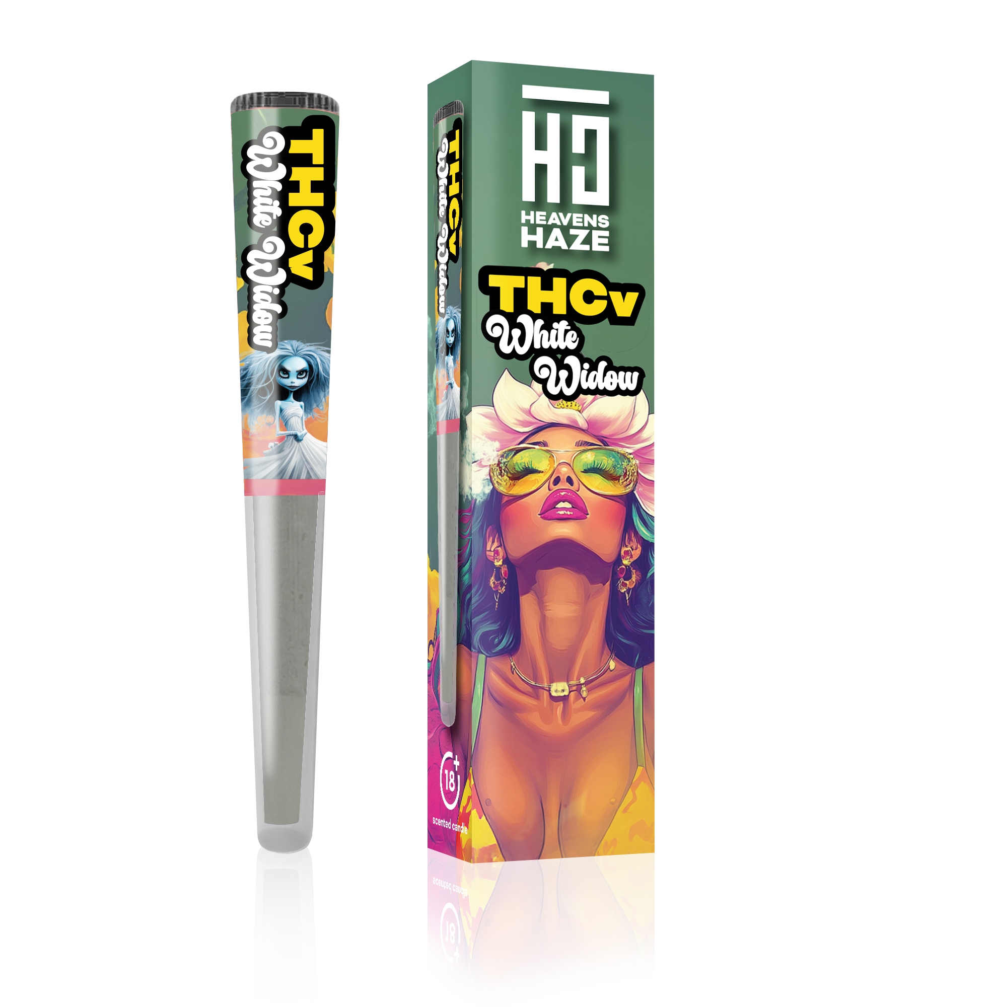 Heavens Haze THCv Pre Roll White Widow 1,2g