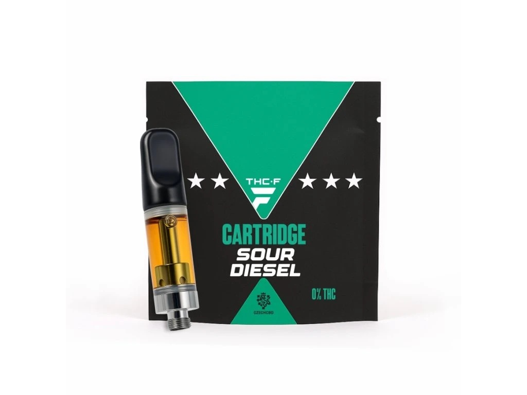 Levně Czech CBD THC-F cartridge | Sour Diesel