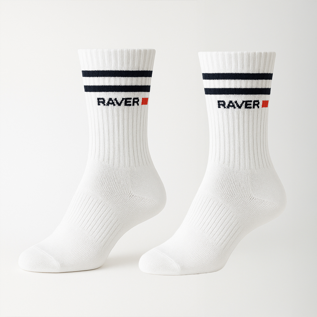 Levně RAVE 2x Ponožky RAVER STRIPE EDITION