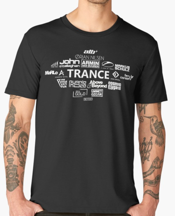 Levně LET's RAVE Párty tričko | Trance DJ's