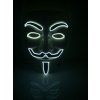 Svietiaca maska Anonymous Vendeta | Biela