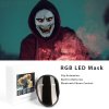 Svítící maska | Nastavitelná přes Smartphone