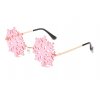 Párty brýle SNOWFLAKE | Růžové