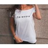 Dámske biele tričko | FRIENDS