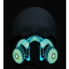 Rave rúška respirátor - maska reagujúca na zvuk