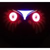 Rave kukla Owl | Maska reagující na zvuk