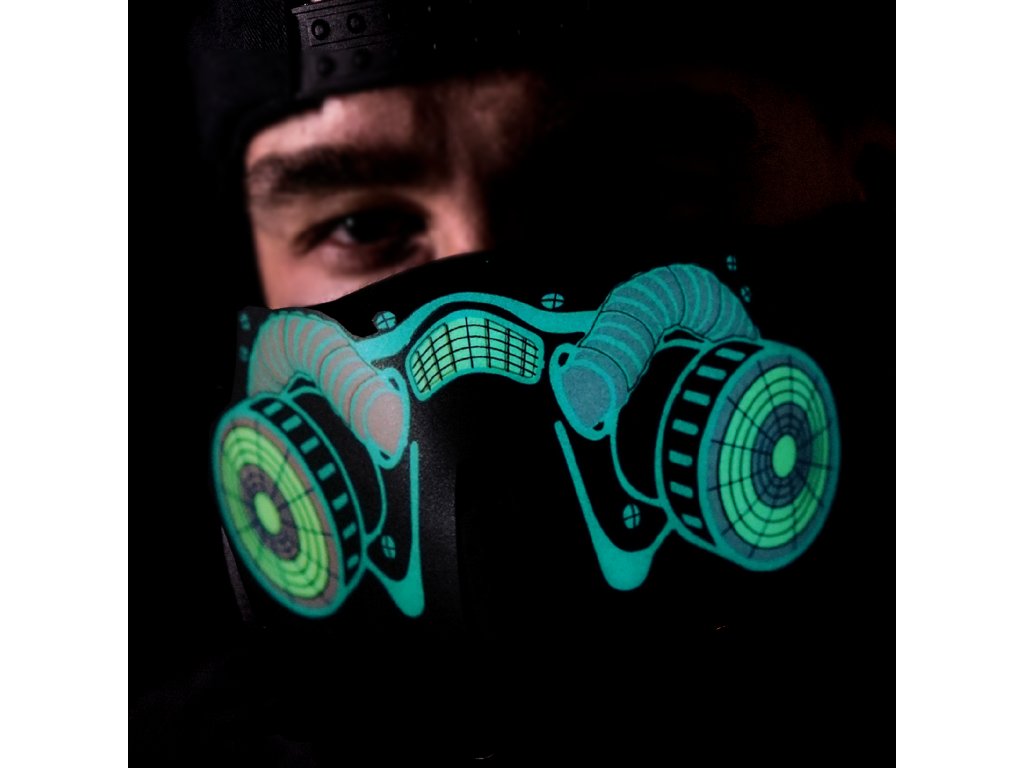 Rave Veil Respirator – Eine Maske, die auf Geräusche reagiert
