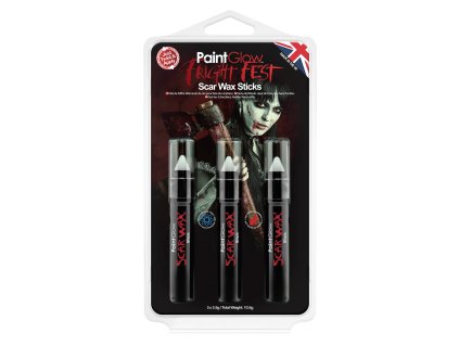 1058 1 sada voskovych tuzek na jizvy fright fest