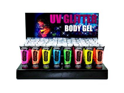 224 uv set telovych barev 8 barev 10ml