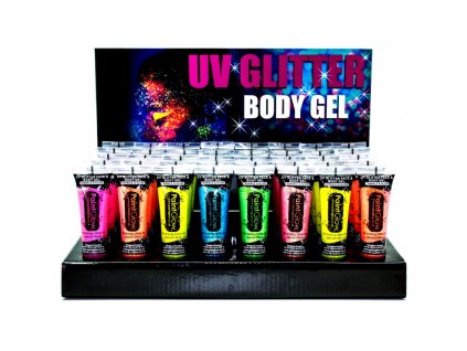 UV-Set Körperfarben 8 Farben - 10ml