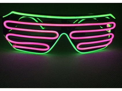 251 5 svitici bryle shutter style multicolor zelena fialova