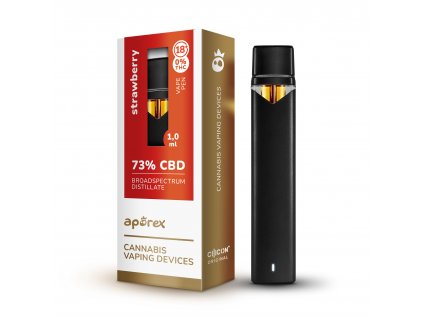 CBD Vape Einweg 1ml | Erdbeere