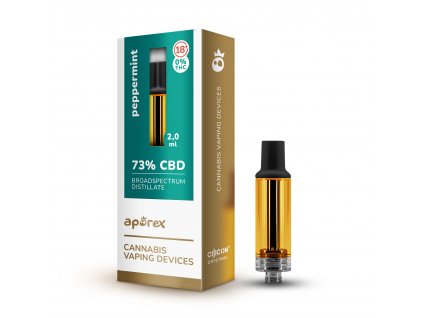 CBD-Kartusche 2 ml – Pfefferminze