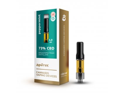 CBD-Kartusche 1 ml – Pfefferminze