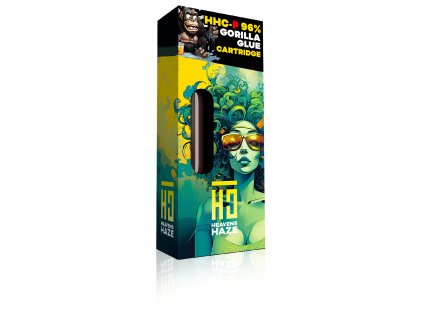 HEAVENS HAZE Gorilla Glue Cartridge 96% HHC-P 1ml