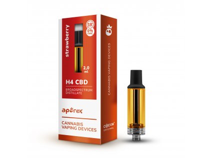 H4CBD-Kartusche 99 % 2 ml | Erdbeere