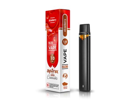 H4CBD Disposable Vape 1ml | Strawberry